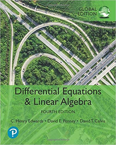 Differential Equations and Linear Algebra, Global Edition (4th Edition) - Orginal Pdf